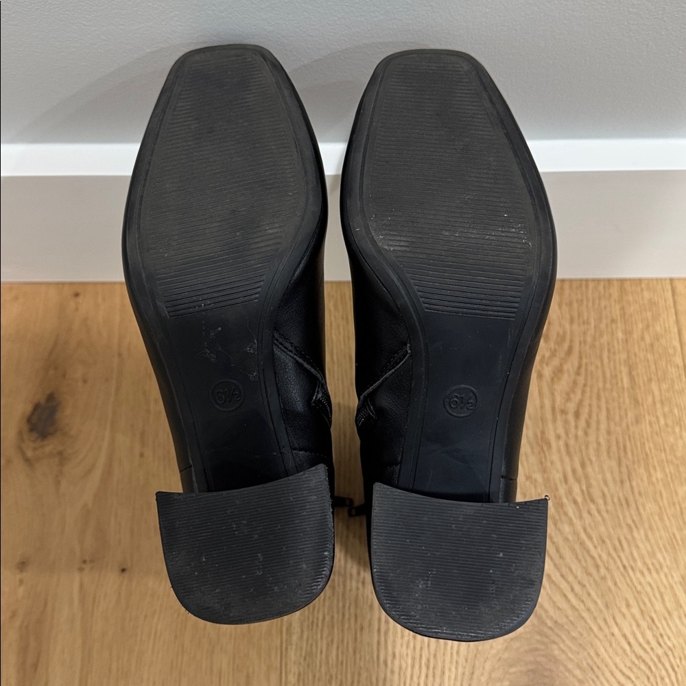 A New Day Pippa stretch faux leather ankle boots Sz 6.5 - Picture 8 of 13